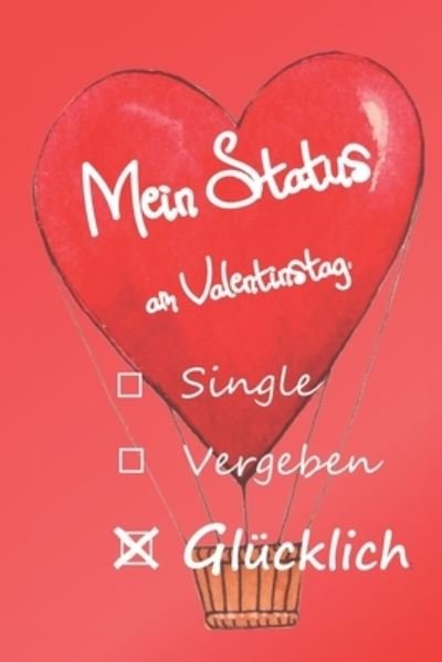 Cover for Retroo Design · Mein Status am Valentinstag (Paperback Book) (2020)