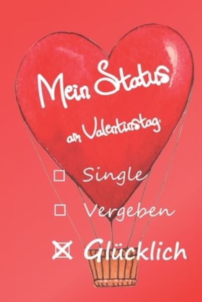 Cover for Retroo Design · Mein Status am Valentinstag (Paperback Book) (2020)