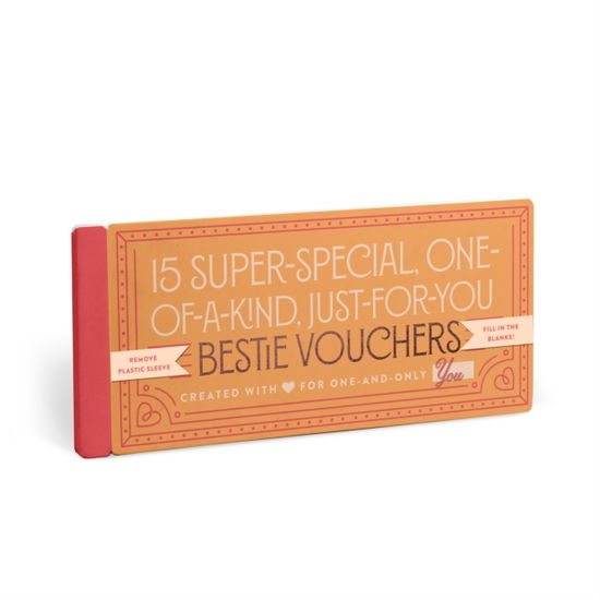Cover for Knock Knock Fill in the Love Bestie Vouchers  Booklet of 15 Friend Cou · Knock Knock Fill in the Love Bestie Vouchers, Booklet of 15 Friend Coupons (Print) (2022)