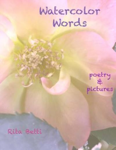 Cover for Rita Betti · Watercolor Words (Paperback Book) (2018)