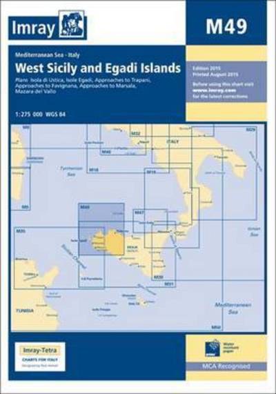 Cover for Imray · Imray Chart M49: West Sicily and Egadi Islands (Paperback Book) (2015)