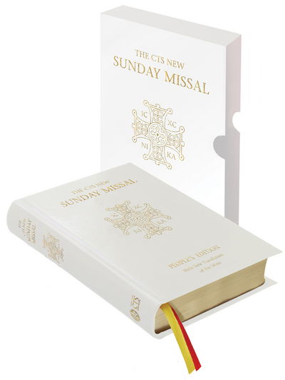 Cover for Catholic Truth Society · Sunday Missal (Leather Book) [WHITE Presentation edition] (2011)