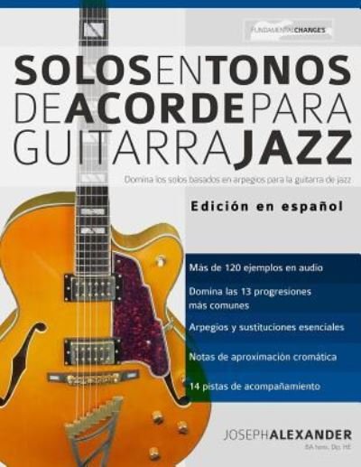 Cover for Joseph Alexander · Solos en tonos de acorde para guitarra jazz (Paperback Book) (2016)