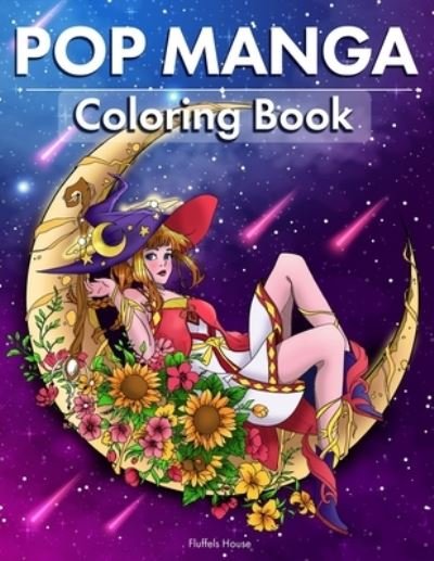 Cover for Fluffels House · Pop Manga Adult Coloring Book (Paperback Bog) (2021)