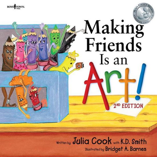 Cover for Cook, Julia (Julia Cook) · Making Friends is an Art - Happy to be, You and Me (Paperback Bog) [2 Revised edition] (2020)