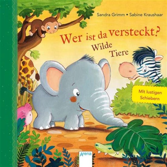 Cover for Grimm · Wer ist da versteckt? Wilde Tiere (Buch)