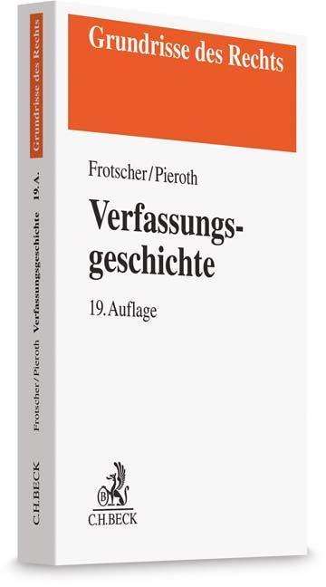 Cover for Frotscher · Verfassungsgeschichte (N/A)