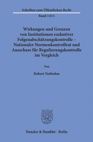 Cover for Notbohm · Wirkungen und Grenzen von Insti (Book) (2019)