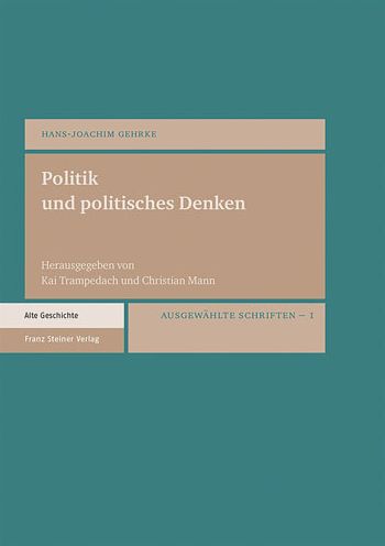 Cover for Gehrke · Politik und politisches Denken (Bok) (2019)