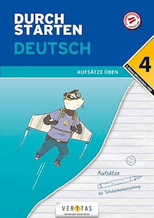 Cover for Jutta Hofer · Durchstarten 4. Klasse - Deutsch Mittelschule / AHS - Aufsätze (Taschenbuch) (2021)