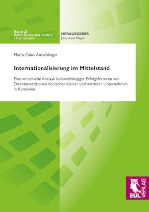 Cover for Mario Caius Amschlinger · Internationalisierung im Mittelstand (Paperback Book) (2011)
