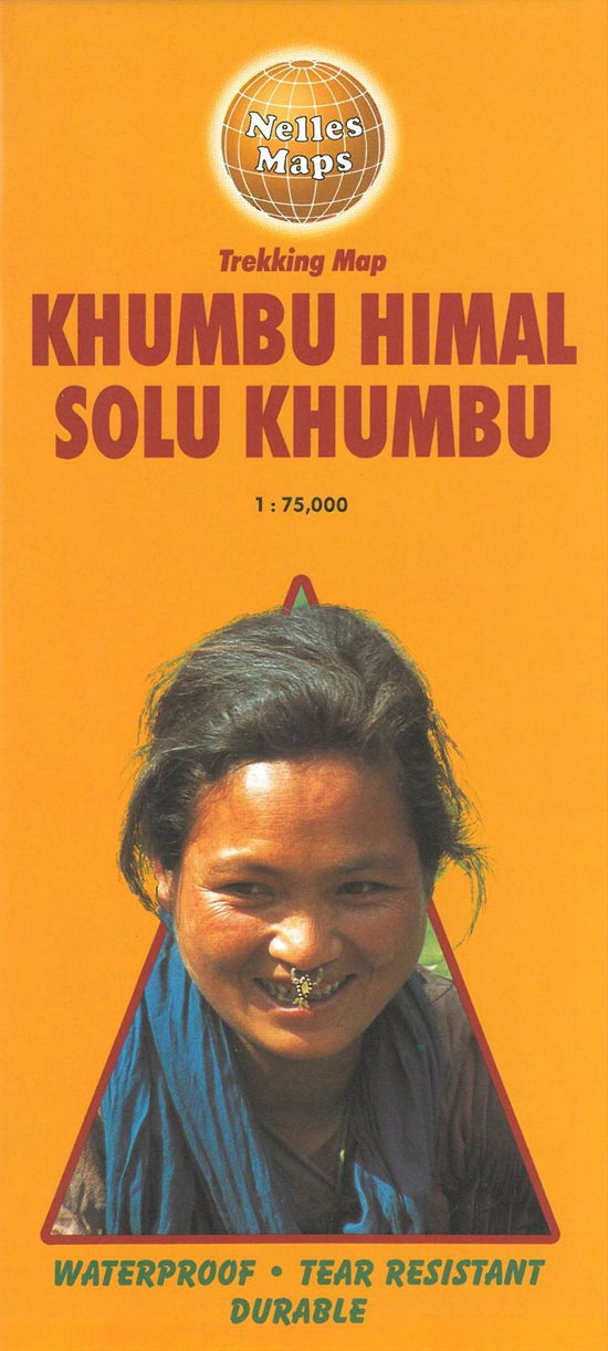 Nelles Map: Khumbu Himal, Solo Khumbu, Nelles Trekking Map - Nelles Verlag - Books - Nelles Verlag - 9783886186563 - January 3, 2001