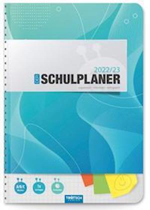 Cover for Trötsch Verlag GmbH · Trötsch Schulplaner Türkis 2022/2023 (Paperback Book) (2022)