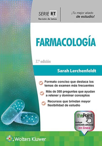 Cover for Sarah Lerchenfeldt · Serie RT. Farmacologia - Board Review Series (Paperback Book) (2020)