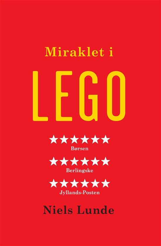 Cover for Niels Lunde · Miraklet i LEGO (Sewn Spine Book) [41.º edición] (2019)