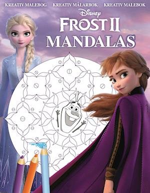 Cover for Mandalas: Mandalas Disney Frost 2 (Heftet bok) (2019)