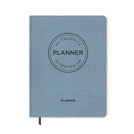 Cover for Forlaget Aronsen · MY FAVORITE PLANNER by ARONSEN: MY FAVORITE PLANNER Dateret 23 / Blågrå (Hardcover Book) [1e uitgave] (2022)