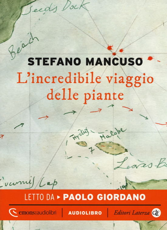 Cover for Stefano Mancuso · L' Incredibile Viaggio Delle Piante Letto Da Paolo Giordano. Audiolibro. CD Audio Formato MP3 (N/A)