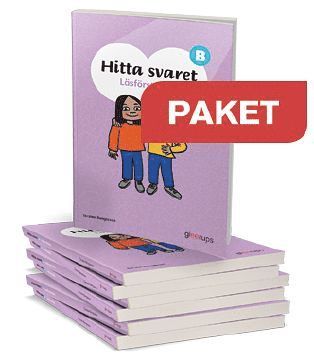 Cover for Torsten Bengtsson · Hitta svaret: Hitta svaret B - Läsförståelse paket 10 ex (Bound Book) (2019)