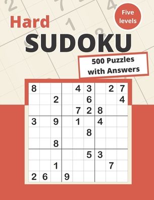 Cover for Somatomint · Hard Sudoku (Paperback Book) (2020)