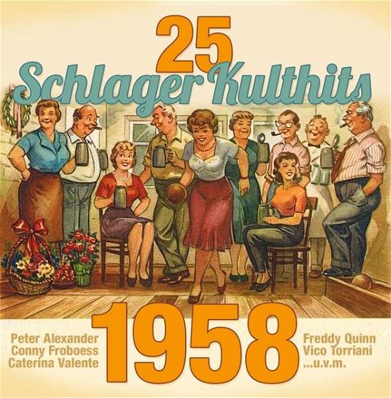 25 Schlager Kulthits 1958 - V/A - Musik - ZYX - 0090204697564 - 16 februari 2017