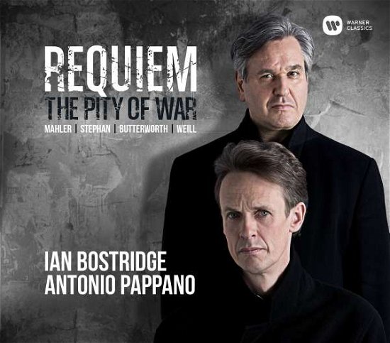 Cover for Ian Bostridge / Antonio Pappano · Requiem: Pity Of War (Limited Edition Casebound Deluxe) (CD) (2018)
