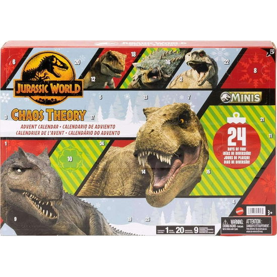 Cover for Jurassic World · Jurassic World - Chaos Theory Advent Calendar (jbg37) (Toys)