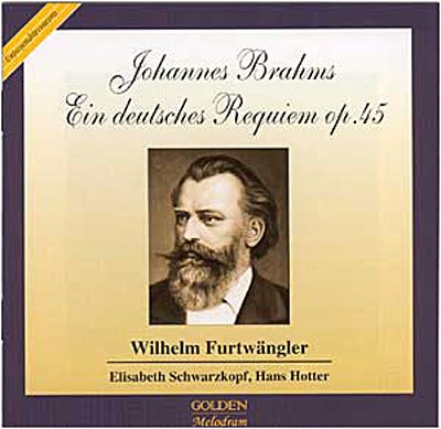 Cover for J. Brahms · Ein Deutsches Requiem Op.45-luzern 1947 (CD) (2002)