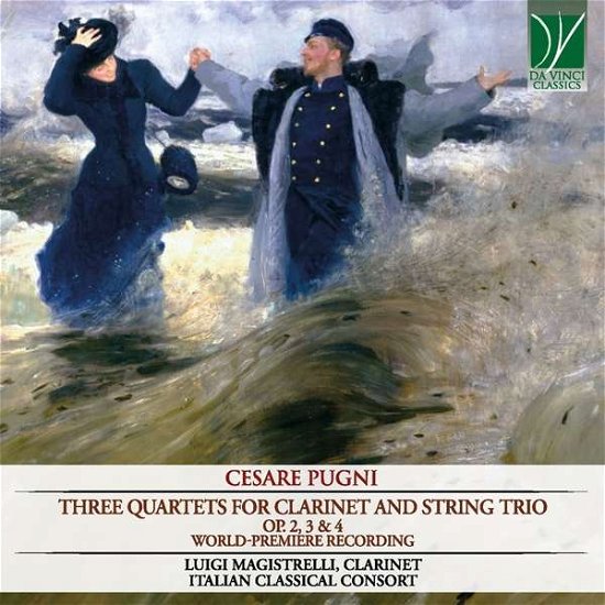 Cover for Magistrelli, Luigi / Giacomo Orlandi · Pugni: Three Quartets For Clarinet And S (CD) (2020)