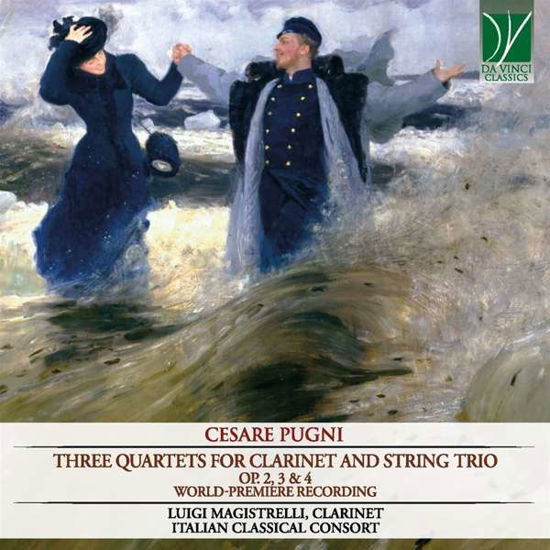 Cover for Magistrelli, Luigi / Giacomo Orlandi · Pugni: Three Quartets For Clarinet And S (CD) (2020)