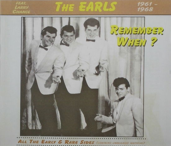 Cover for Earls · Remember when / All the Early &amp; Rare (CD) (2019)