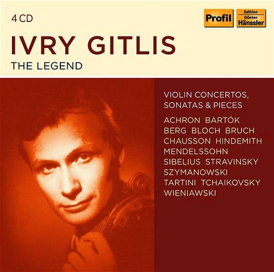 Ivry Gitlis - the Legend - Ivry Gitlis - Musikk - PROFIL - 0881488190564 - 17. april 2020