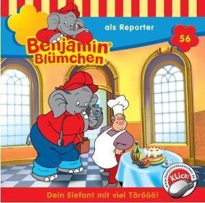 Cover for Benjamin Blümchen · Folge 056:...als Reporter (CD) (2008)