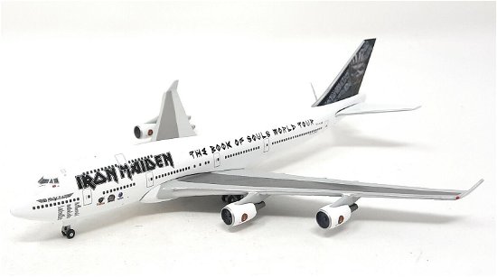 Boeing 747-400 Iron Maiden Ed Force One Book O Souls W.T. 16 - Herpa - Mercancía - Herpa - 4013150535564 - 