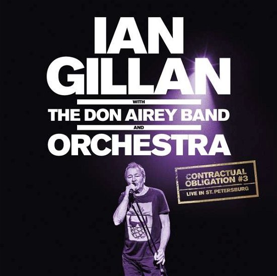 Cover for Ian Gillan · Contractual Obligation #3 (Live in St. Petersburg) (LP) (2019)