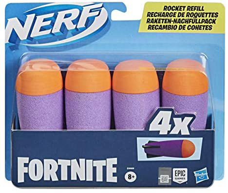 Cover for Hasbro · Nerf Fortnite Rocket Refill  Includes 4 Official (Tillbehör) (2024)