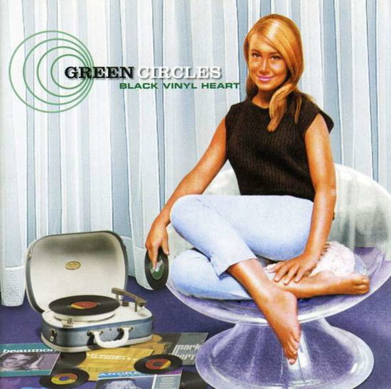 The Green Circles · Black Vinyl Heart (CD) (2022)