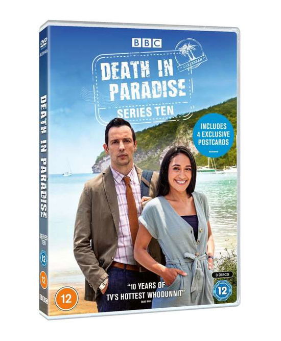 Cover for Death in Paradise S10 · Death In Paradise Series 10 (DVD) (2021)