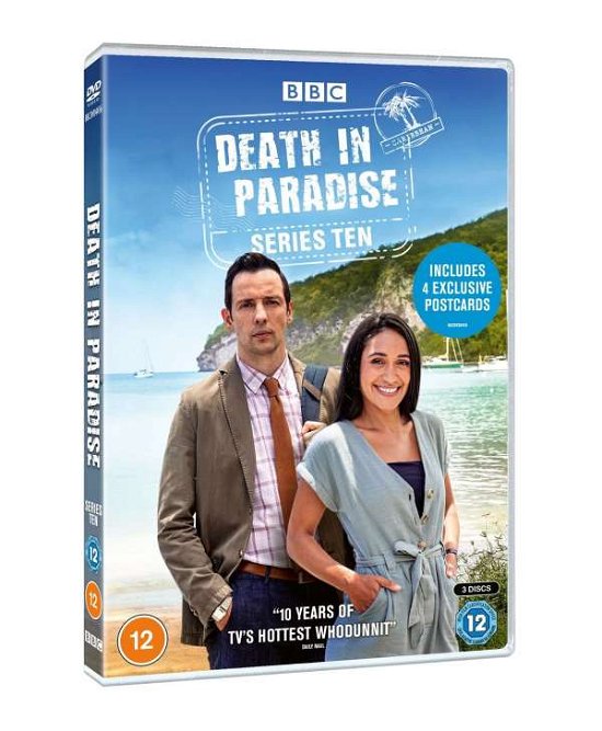 Cover for Death in Paradise S10 · Death in Paradise Series 10 (DVD) (2021)
