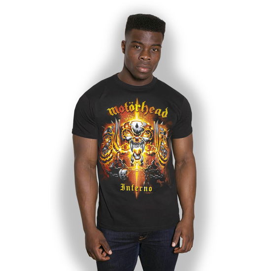 Motorhead Unisex T-Shirt: Inferno - Motörhead - Koopwaar - Global - Apparel - 5055295347564 - 