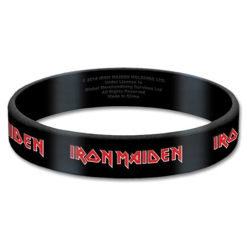 Iron Maiden-Polsbandje: Logo - Iron Maiden - Merchandise - Global - Accessories - 5055295389564 - 4. maj 2016
