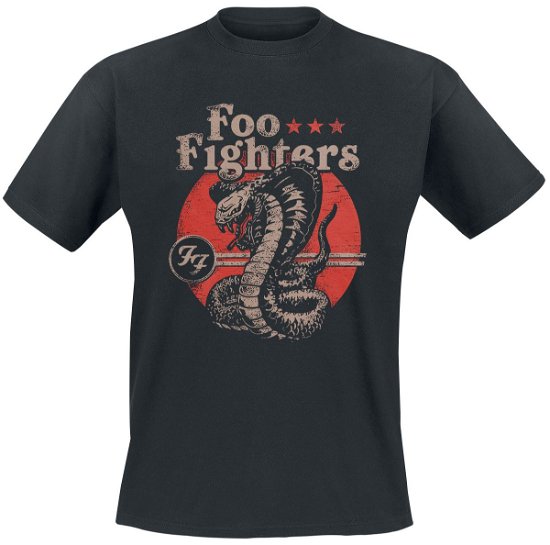 Cover for Foo Fighters · Snake (T-shirt) [size S] [Black edition] (2016)