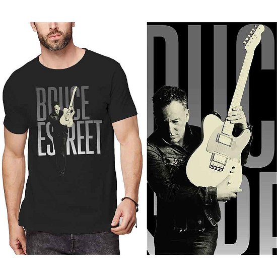 Bruce Springsteen · E Street (T-shirt) [size M] [Black - Unisex edition] (2019)