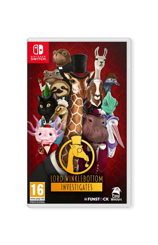 Cover for Pqube Limited · Lord Winklebottom Investigates (SWITCH) (2023)