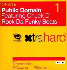 Cover for Public Domain · Rock the Funky Beats (12&quot;) (2002)