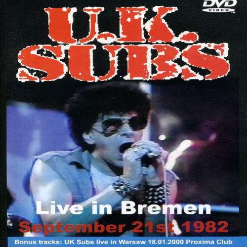 Cover for U.K. Subs · Live In Bremen 1982 (DVD) (2006)