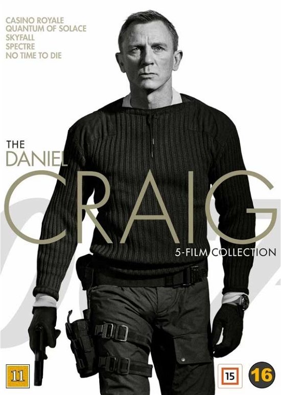 Cover for James Bond · James Bond - The Daniel Craig 5-film Collection (DVD) [Box Set edition] (2022)