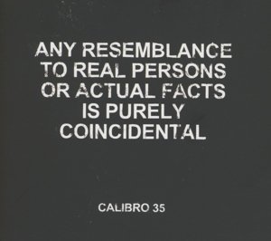 Cover for Calibro 35 · Any Resemblance To Real Person (CD) (2013)