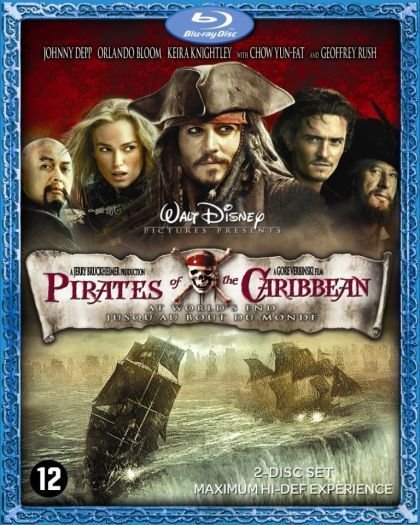 Cover for Pirates of the Caribbean 3 · At world's end (Blu-ray) (2010)
