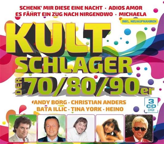 Der Kult Schlager 70/80/90 - V/A - Musiikki - MCP - 9002986131564 - perjantai 14. syyskuuta 2018